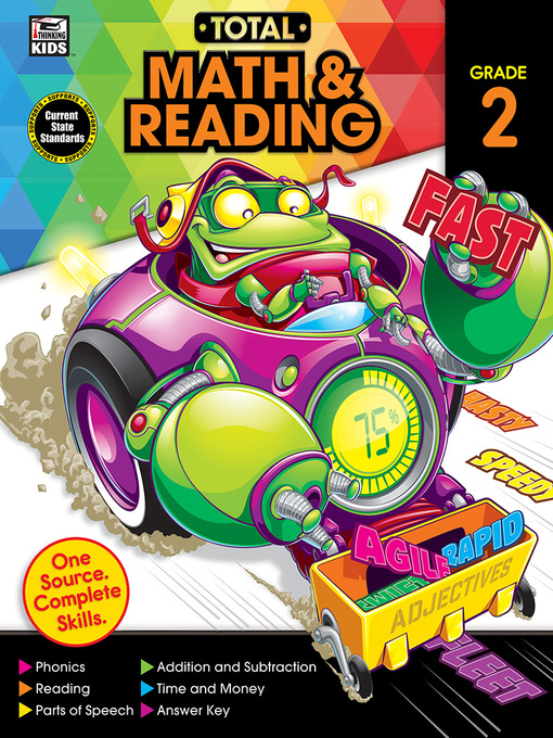 Title details for Total Math and Reading, Grade 2 by Thinking Kids - Available
